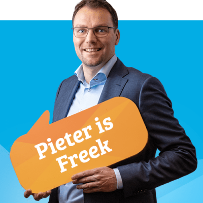 Portretfoto van P.J.R. (Pieter) der Kinderen, financieel adviseur