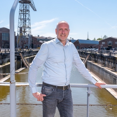 Portretfoto van A.(Arnold) Neehus, financieel adviseur