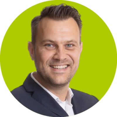 Portretfoto van J.(Johan) KIevit, financieel adviseur