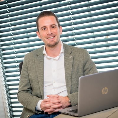Portretfoto van G.F. (Guy) Luscuere, financieel adviseur