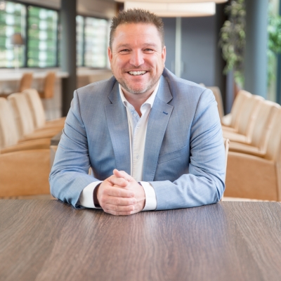 Portretfoto van G.A.C. (Anton) Boekweit, financieel adviseur