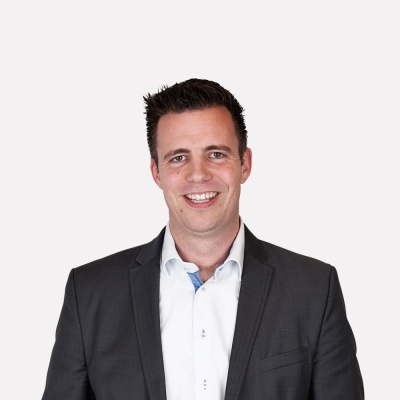 Portretfoto van G.C.W. (Geert) Teluij, financieel adviseur