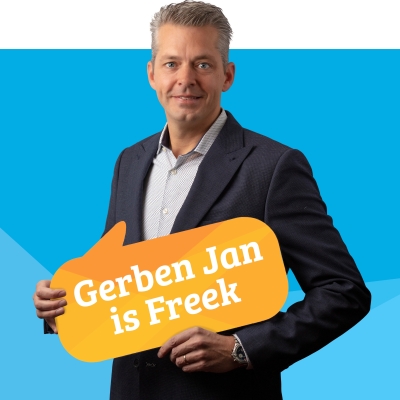 Portretfoto van G.J. (Gerben Jan) van der Lugt, financieel adviseur