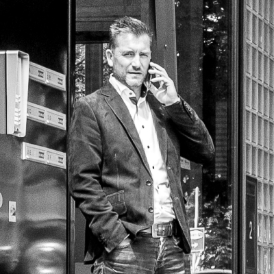 Portretfoto van P.A.B. (Patrick) Piekar, financieel adviseur