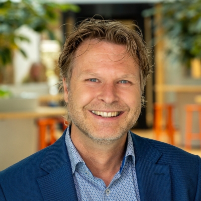 Portretfoto van D.J. (Dico) Gorter, financieel adviseur