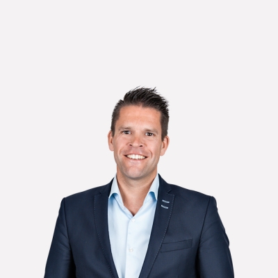 Portretfoto van L.P. (Lennert) Westerhof, financieel adviseur